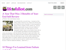 Tablet Screenshot of lifetofullest.com